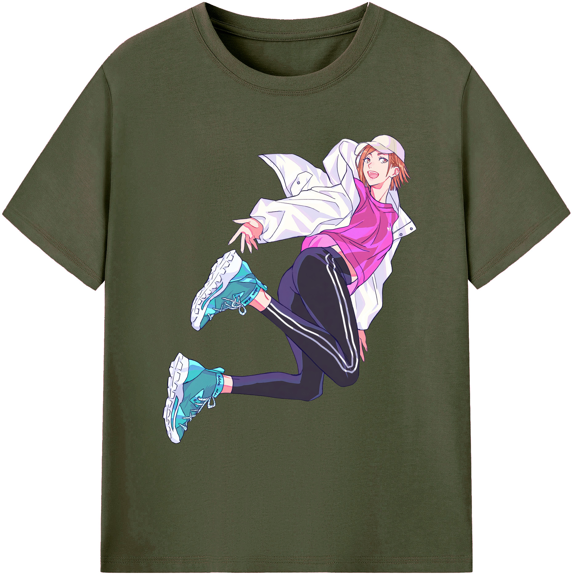 （画像用） 呪術廻戦 Jujutsu Kaisen 綿100％ メンズ半袖Tシャツ｜肌触りやわらか＆通気性